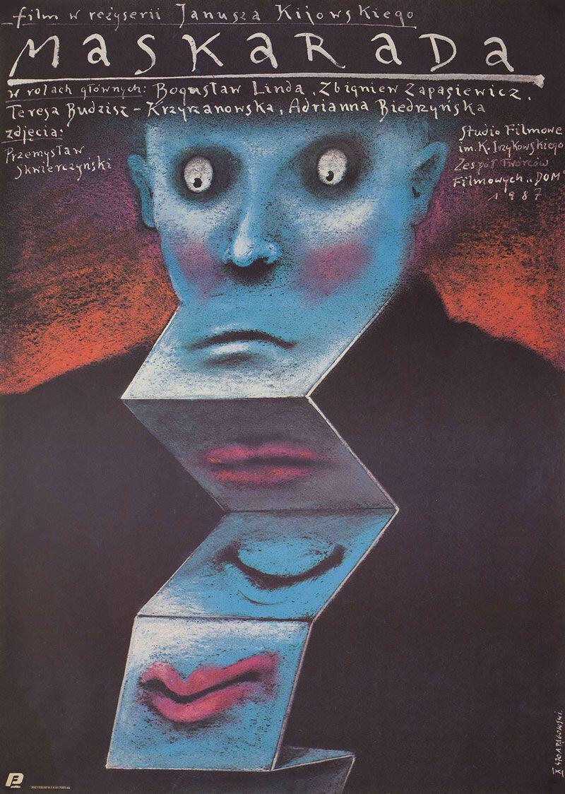 Maskarada - me movie poster by Andrzej Pagowski