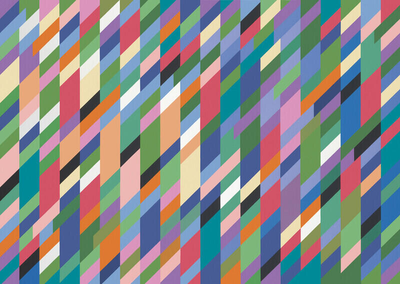 High Sky by Bridget Riley