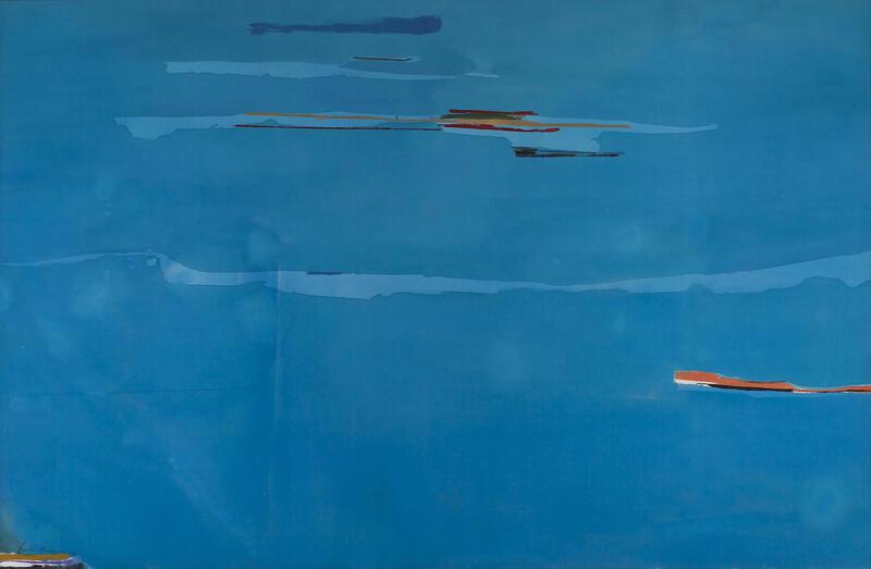 Helen Frankenthaler Ocen Drive West 1974