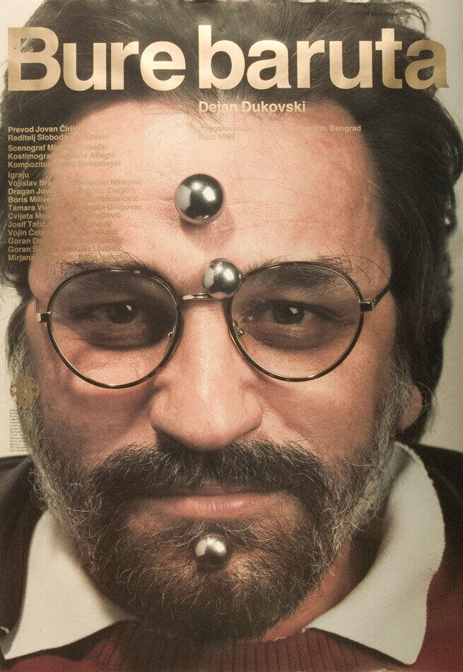 Slobodan Mašić poster for Yugoslav Drama Theatre
