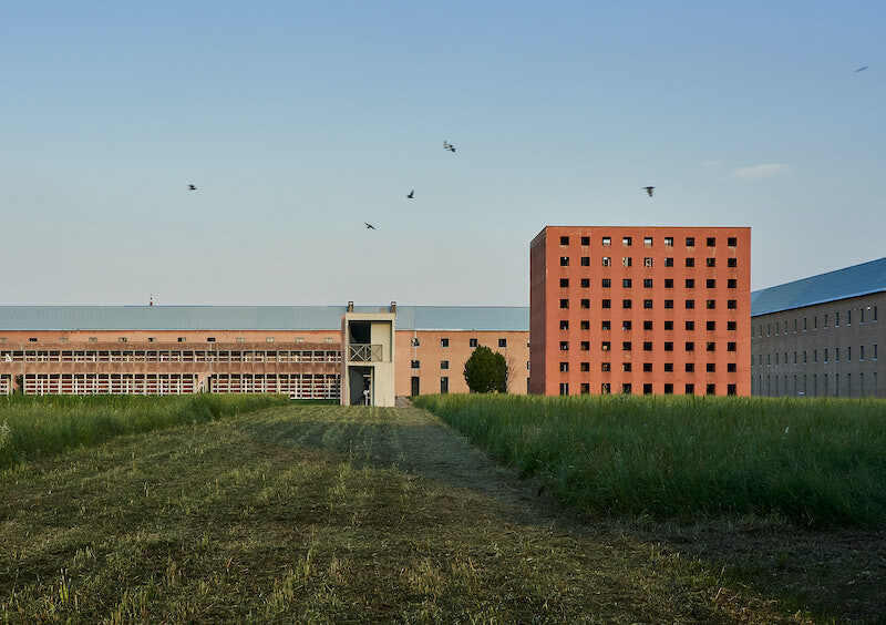 San Cataldo Cemetery in Modena, Italy